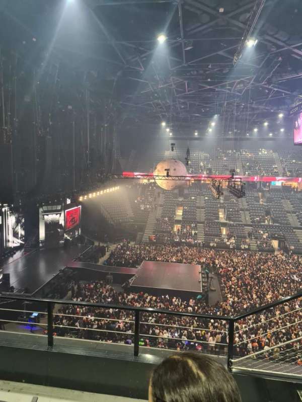 Accor Arena, section: Balcon O, row: 84, seat: 4