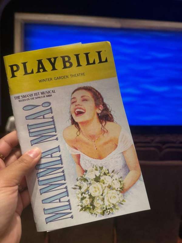 Winter Garden Theatre, section: Orchestra C, row: J, seat: 115
