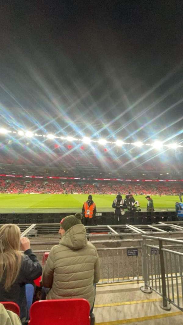 Wembley Stadium, section: 102, row: 3, seat: 2