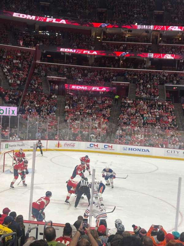 Amerant Bank Arena, section: 120, row: 13, seat: 12