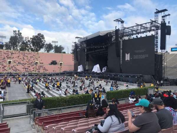 Rose Bowl, section: 19-L, row: 10, seat: 2