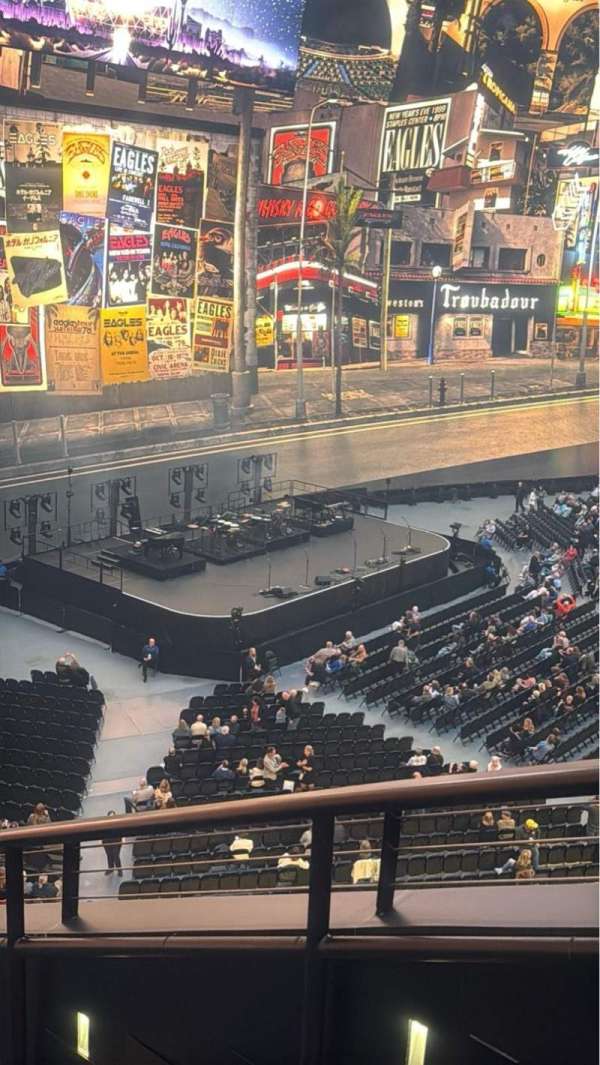 The Sphere, Vegas, section: 202, row: 8, seat: 17