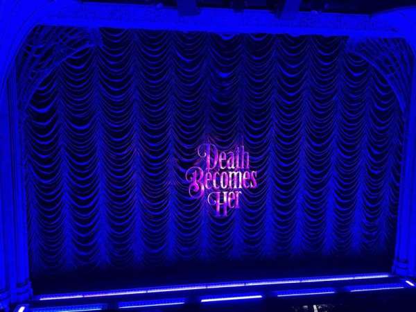 Lunt-Fontanne Theatre, section: Front Mezzanine C, row: B, seat: 103