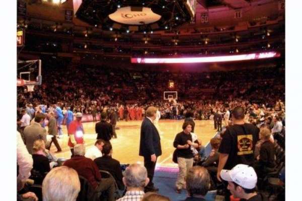 Madison Square Garden, section: 10, row: F, seat: 3