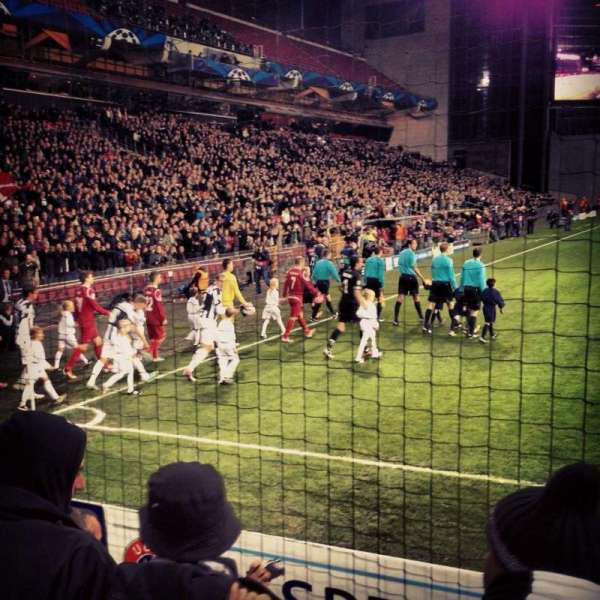 Parken Stadium, section: D - Tribunen (Away Section)
