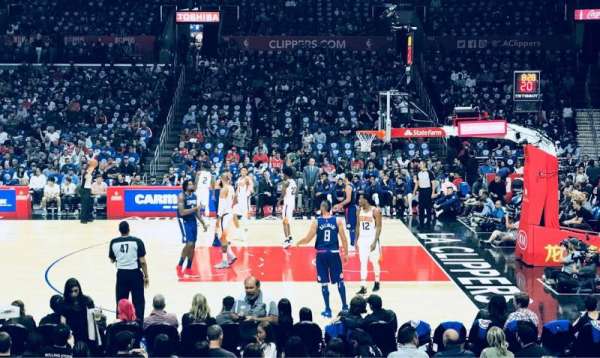 Crypto.com Arena, section: 110, row: 13, seat: 12