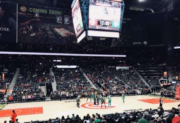 State Farm Arena, section: 120, row: M, seat: 7