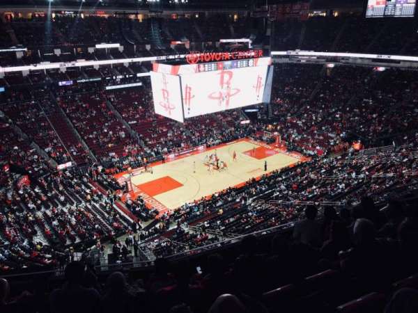 Toyota Center, section: 413, row: 7, seat: 11