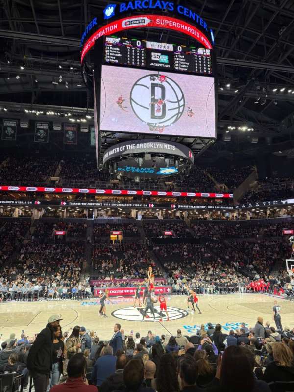 Barclays Center, section: 24, row: 12, seat: 18