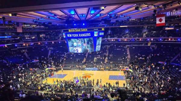 Madison Square Garden, section: 225, row: 10, seat: 10
