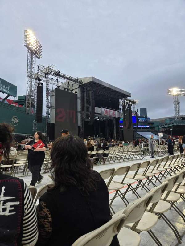 Fenway Park, section: B7, row: 3, seat: 27