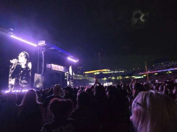 Fenway Park, section: B7, row: 3, seat: 27