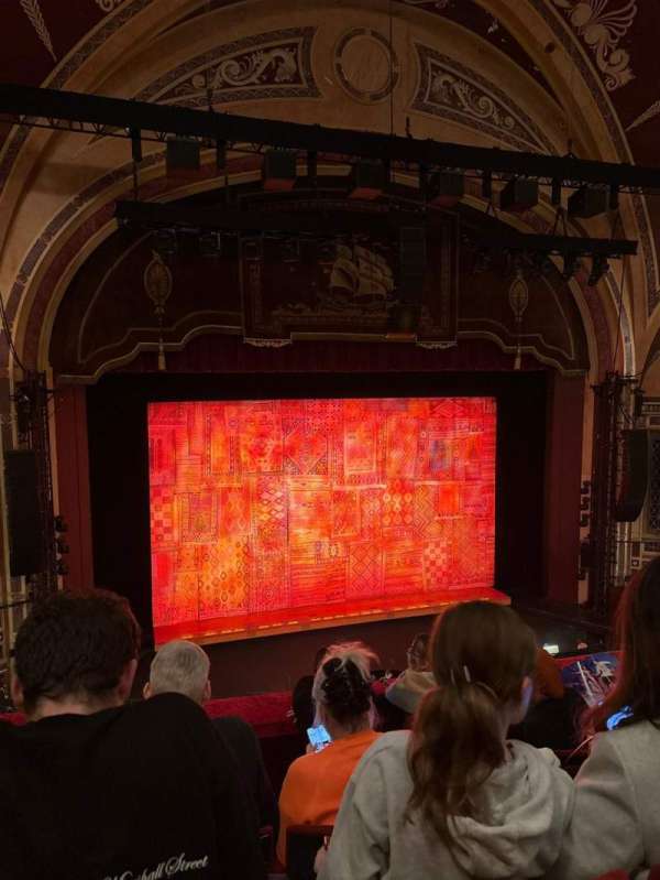 Liverpool Empire, section: Circle, row: D, seat: 47