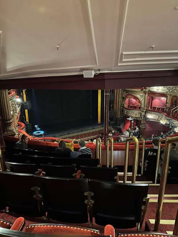 Grand Opera House, Belfast, section: Upper Circle, row: F, seat: 2