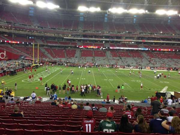 State Farm Stadium, section: 133, row: 30, seat: 8