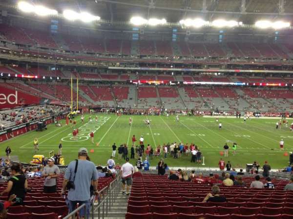 State Farm Stadium, section: 133, row: 30, seat: 18