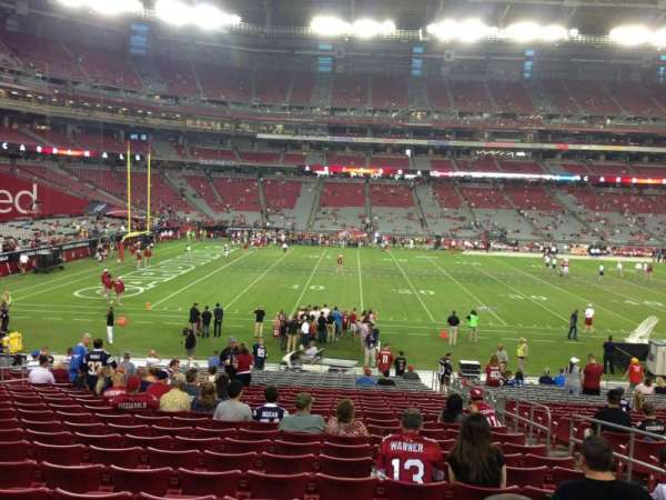 State Farm Stadium, section: 133, row: 26, seat: 5