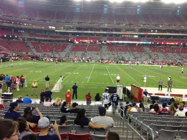 State Farm Stadium, section: 132, row: 12, seat: 1