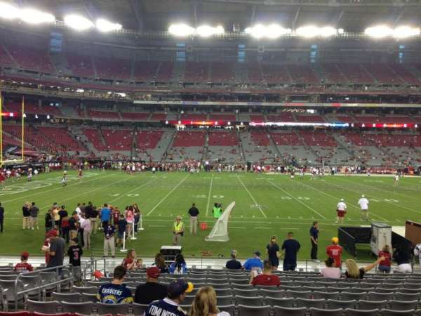 State Farm Stadium, section: 132, row: 12, seat: 13