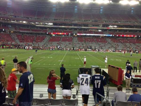 State Farm Stadium, section: 132, row: 7, seat: 1