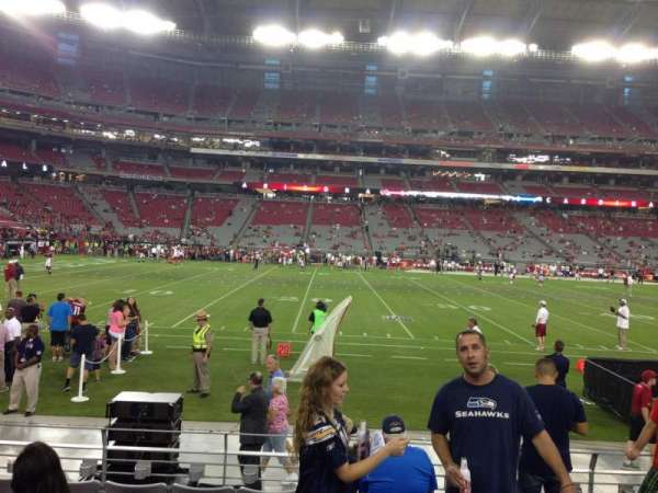 State Farm Stadium, section: 132, row: 7, seat: 12