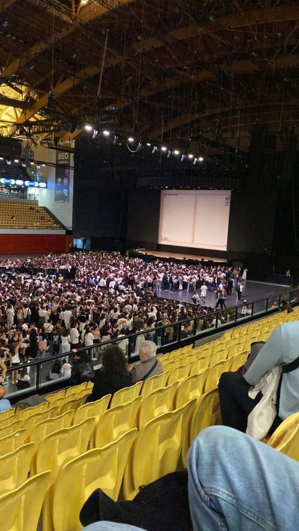 MEO Arena, section: BALCÃO 1 (i) . SECTOR 5, row: H, seat: 20