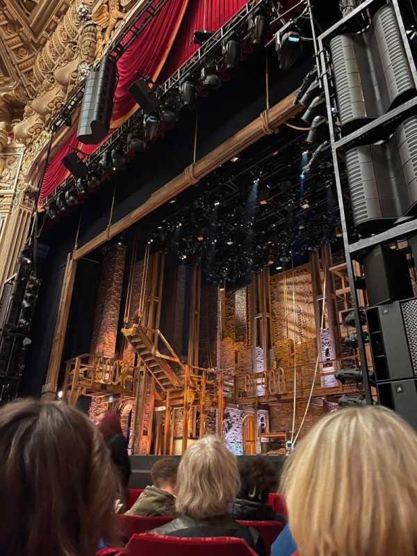 James M. Nederlander Theatre, section: Orchestra R, row: E, seat: 16