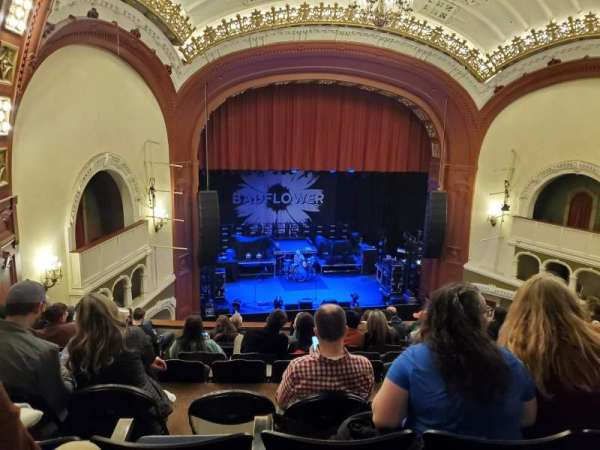 Moore Theatre, section: Balcony L, row: J, seat: 4