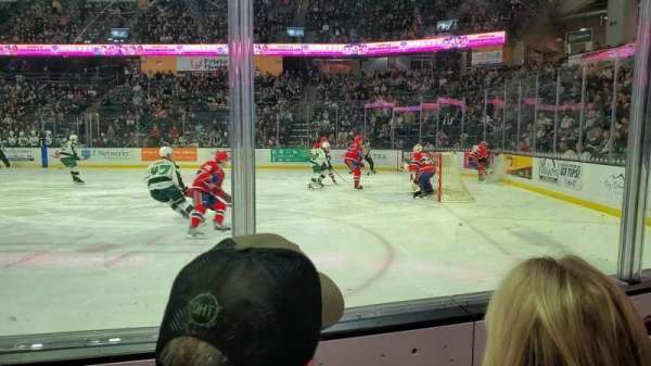 Angel of the Winds Arena, section: 110, row: 2, seat: 2