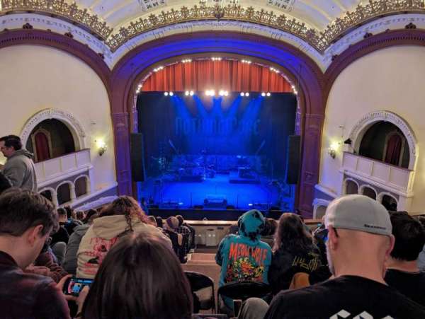 Moore Theatre, section: BALCC, row: J, seat: 6
