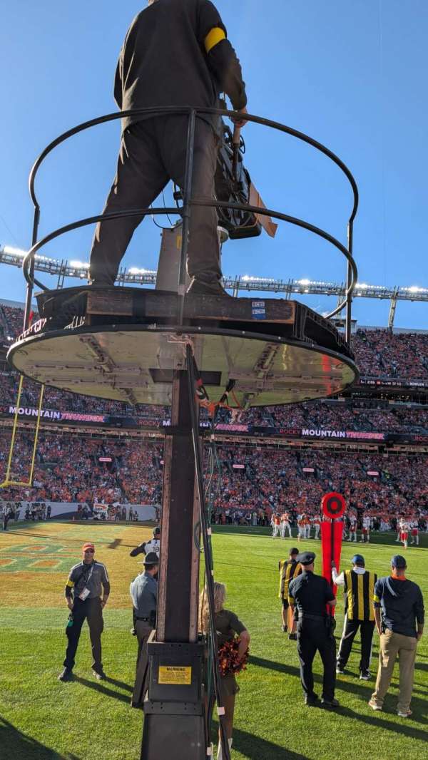 Empower Field at Mile High Stadium, section: 127, row: 1, seat: 6