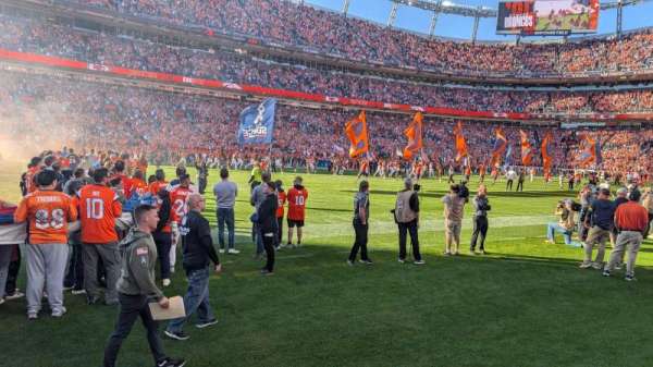 Empower Field at Mile High Stadium, section: 127, row: 1, seat: 6