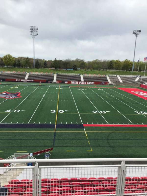 Kenneth P. LaValle Stadium, section: 202, row: C, seat: 26