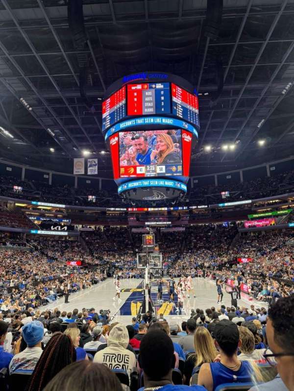 Kia Center, section: 110, row: 9, seat: 10