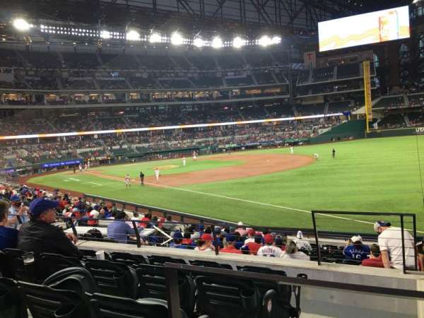 Globe Life Field, section: 23, row: 13, seat: 18