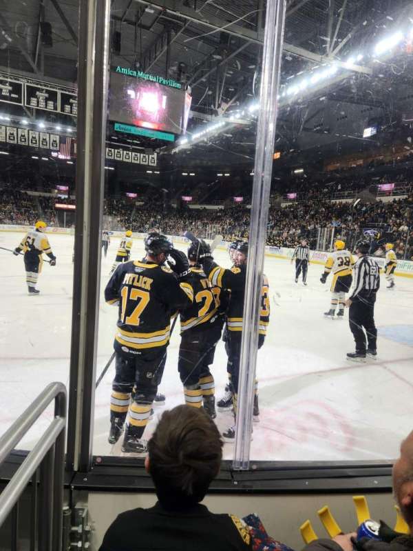 Amica Mutual Pavilion, section: 102, row: EE, seat: 8