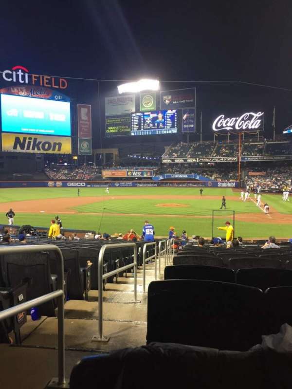 Citi Field, section: 18, row: 12, seat: 17