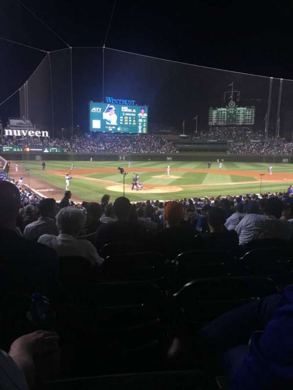 Wrigley Field, section: 119, row: 12, seat: 6