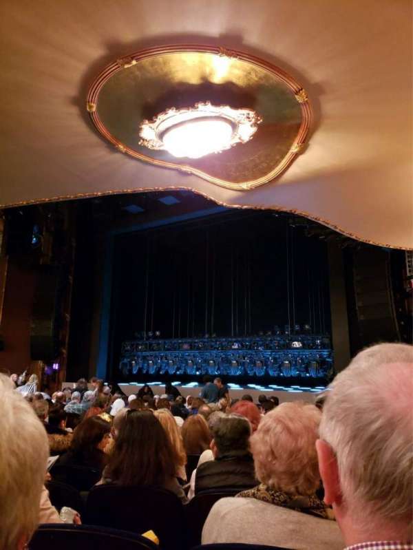 Lunt-Fontanne Theatre, section: Orchestra R, row: R, seat: 20