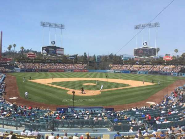 Dodger Stadium, section: 108LG, row: A, seat: 1