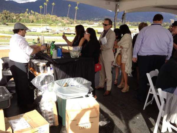 Santa Anita Park, section: Trackside Marquee