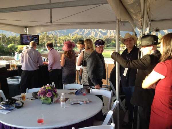 Santa Anita Park, section: Trackside Marquee