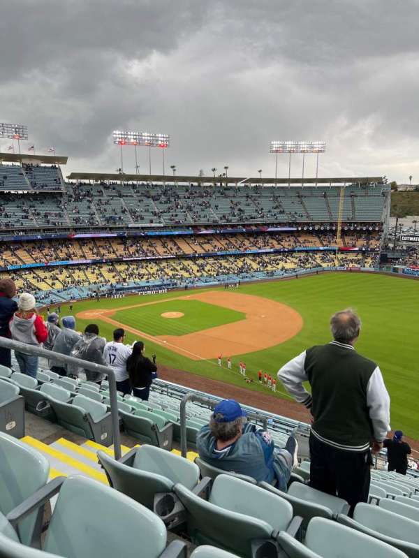 Dodger Stadium, section: 40RS, row: P, seat: 4