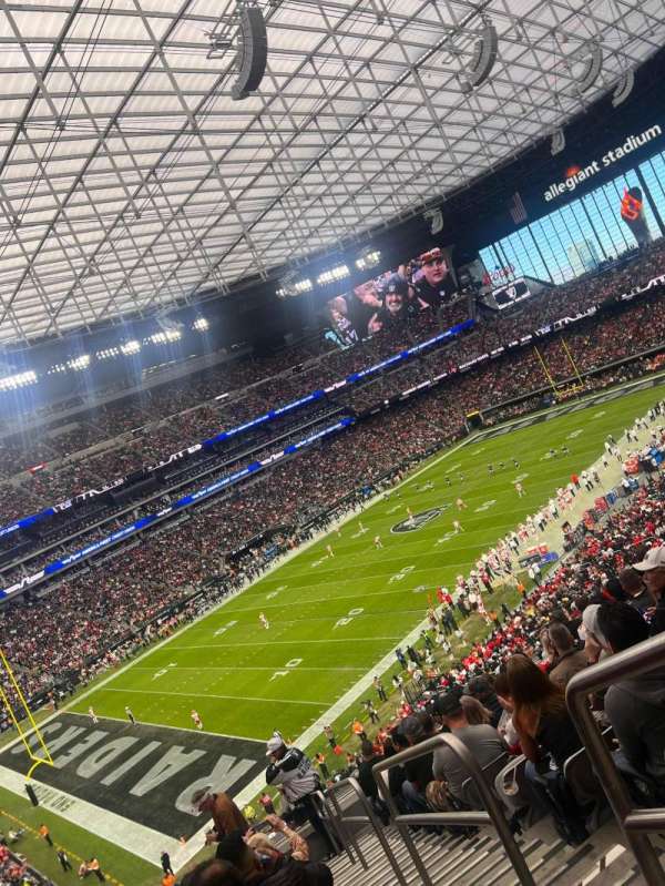 Allegiant Stadium, section: 219, row: 11, seat: 1