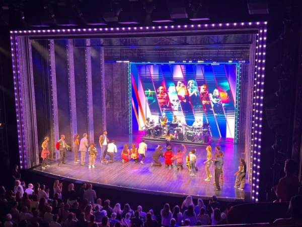 Prince Edward Theatre, section: Dress Circle, row: B, seat: 4