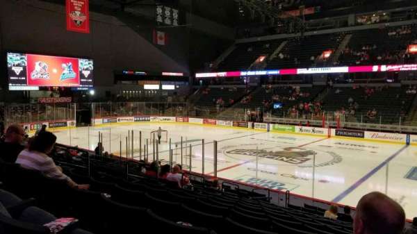 Van Andel Arena, section: 107, row: P, seat: 17