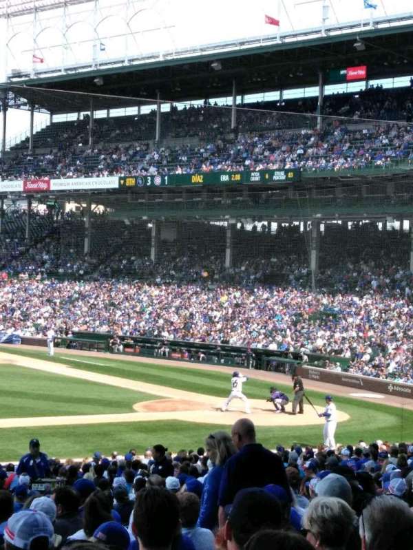 Wrigley Field, section: 212, row: 1, seat: 2