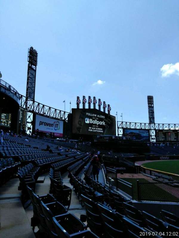 Rate Field, section: 155, row: 19, seat: 7