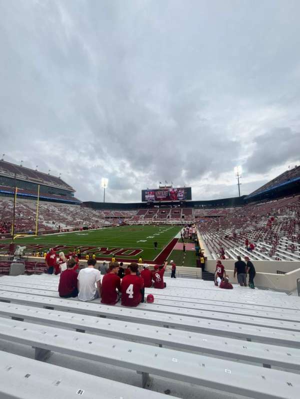 Gaylord Memorial Stadium, section: 16, row: 26, seat: 17