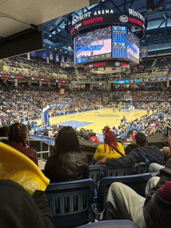Wintrust Arena, section: 114, row: H, seat: 8